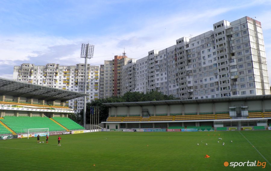 ЦСКА тренира на стадиона на Зимбру