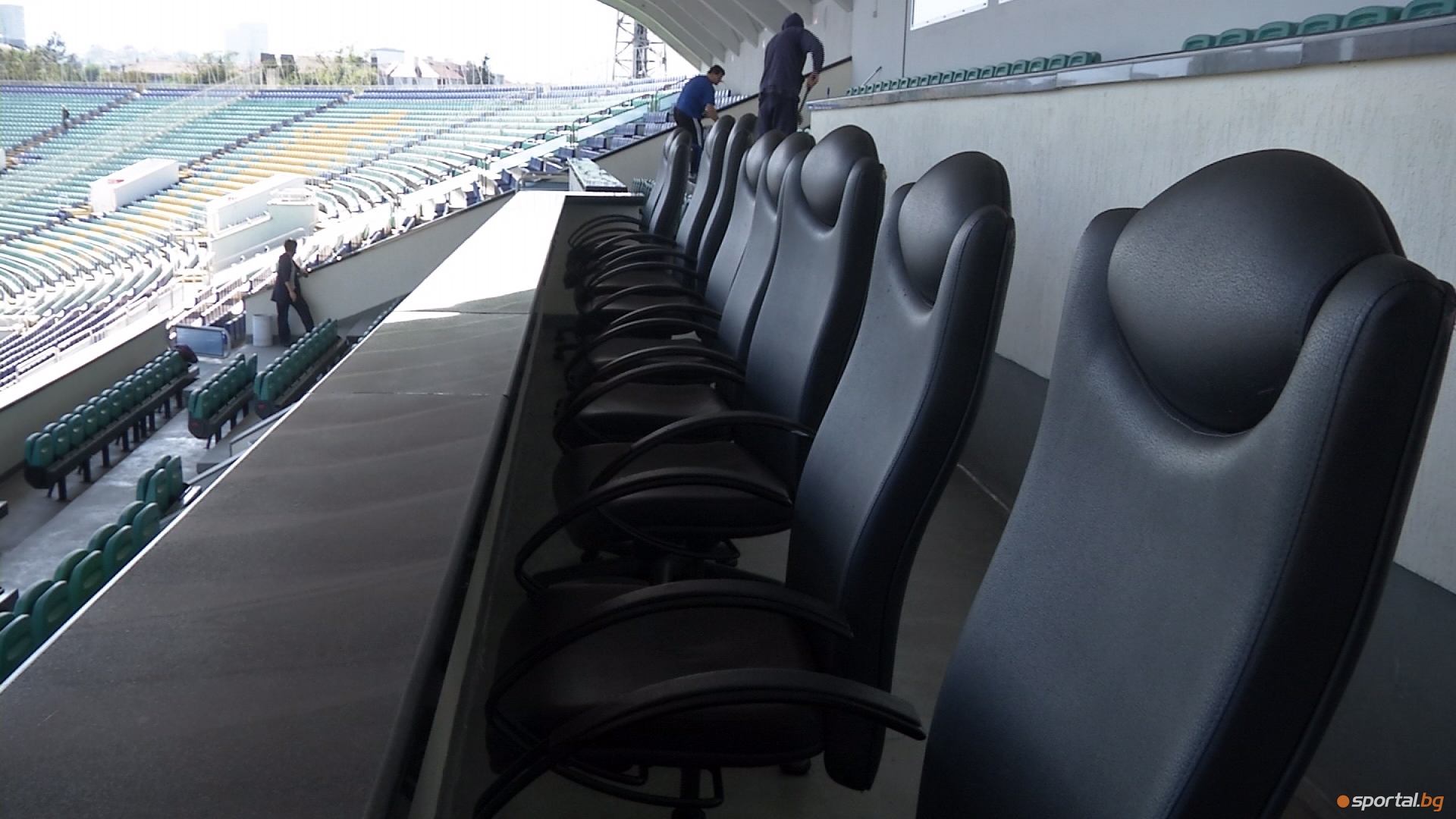 Стадион "Васил Левски" е готов да приеме Реал Мадрид