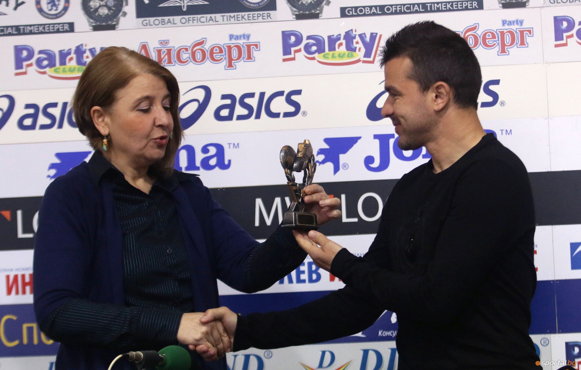 Емил Гъргоров с награда за футболист на 24-ти кръг от "А" група