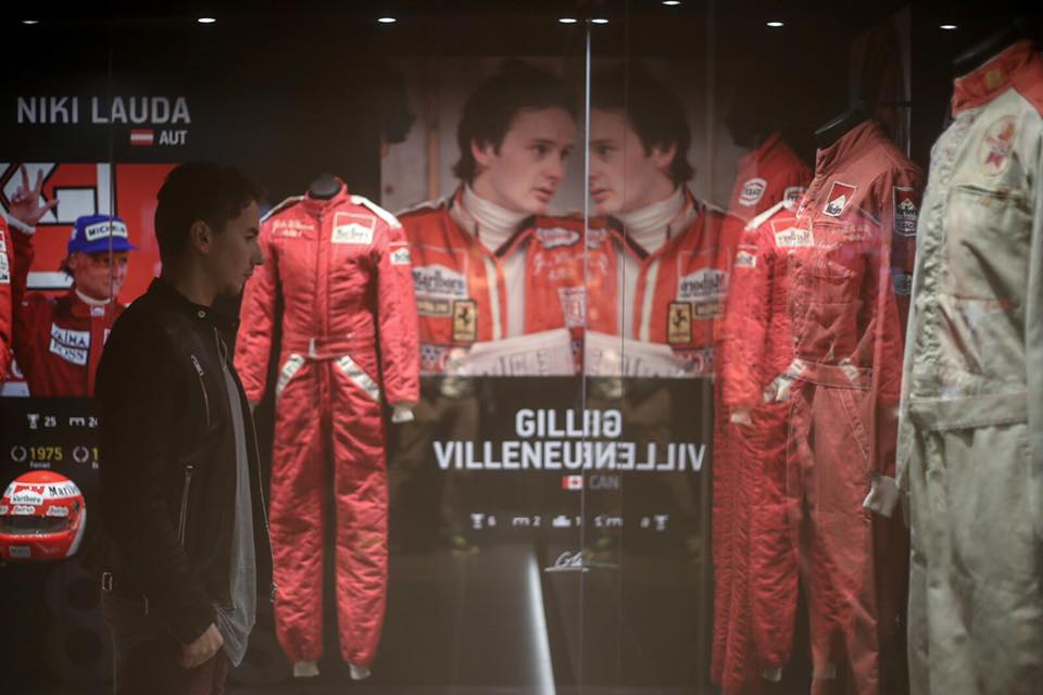 Хорхе Лоренсо създаде музей на великите от Ф1 и MotoGP