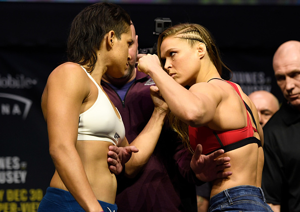 Ронда Раузи и Аманда Нунеш с абсолютно равно тегло преди UFC 207