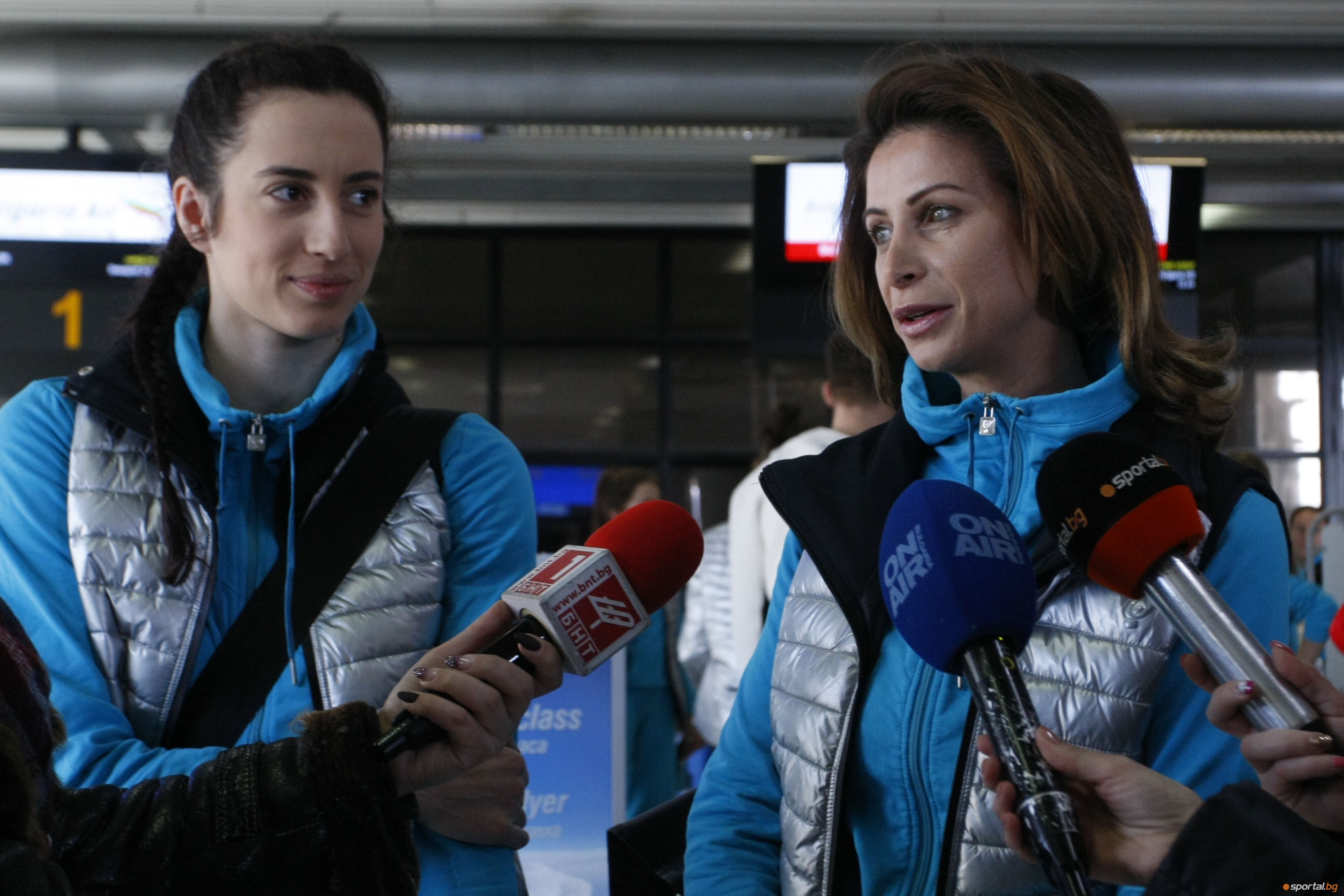 Националният отбор по художествена гимнастика замина за Москва
