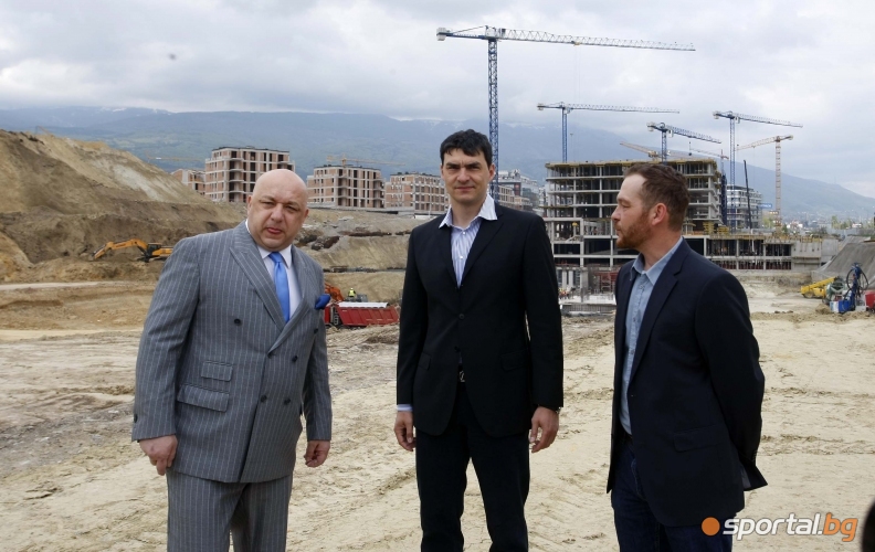  Волейболен клуб Левски стартира градеж на новата си зала 